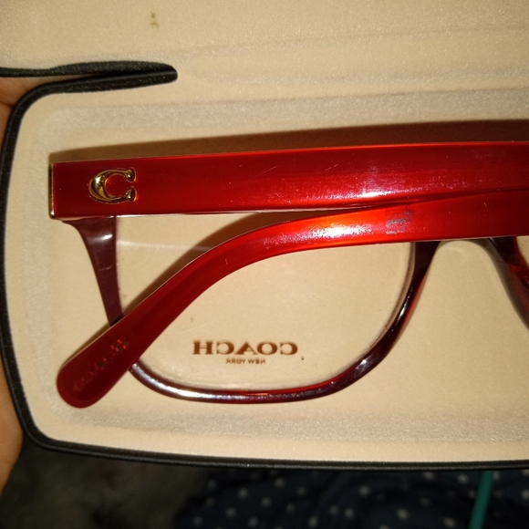 Coach designer classes Red in color non prescription withaàa at ßàÁ2 - Picture 5 of 7